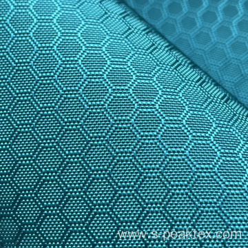 POLYESTER HEXAGON SIXANGLE HONEYCOMB dobby Oxford Fabric